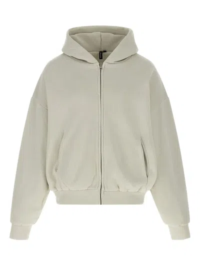 Entire Studios Thermal Sweatshirt White In Gray