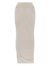 Entire Studios Tide Skirt Stone Clothing In Gray