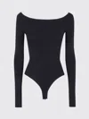 Entire Studios Long-sleeve Bodysuit In Black