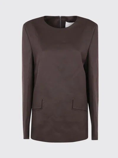 ENTIRE STUDIOS TOP ENTIRE STUDIOS WOMAN COLOR TOBACCO,H66610094