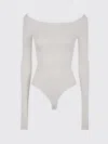 Entire Studios Long-sleeve Bodysuit In White