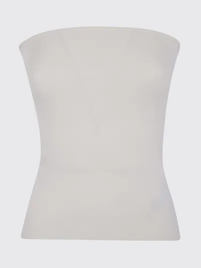 Entire Studios Top  Woman Color White In Gray