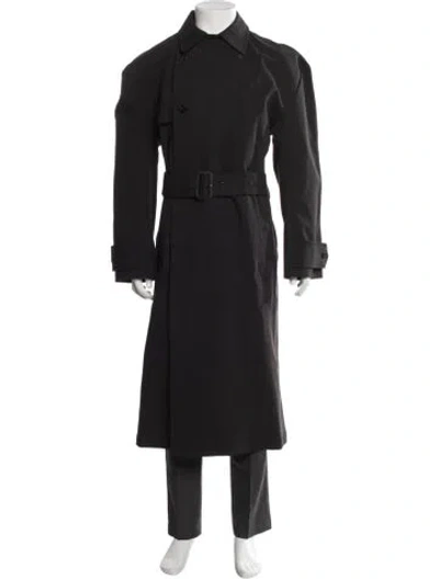 Pre-owned Entire Studios Trench Coat In Black