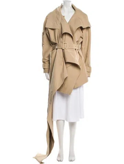 Pre-owned Entire Studios Trench Coat In Neutral