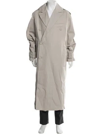 Pre-owned Entire Studios Trench Coat In Neutrals