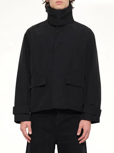 Entire Studios Trench Jacket In Black