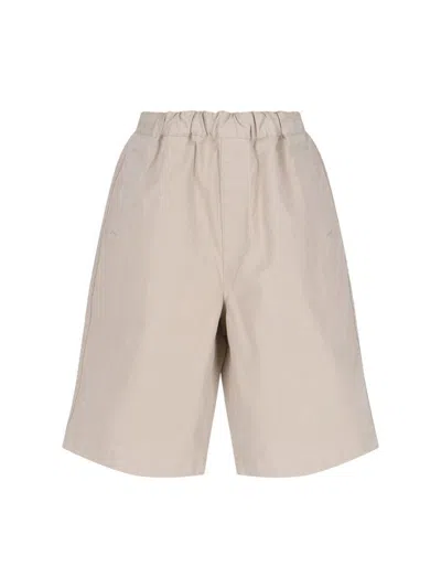 Entire Studios Boxing Jute Sports Shorts In Neutral