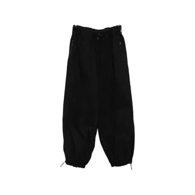 Entire Studios Elasticated-cuff Trousers In Black