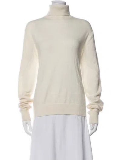 Pre-owned Entire Studios Turtleneck Sweater In Neutrals