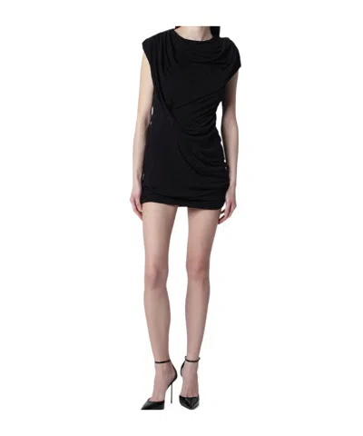 Entire Studios Twist Dress In Black