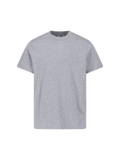 Entire Studios Unisex 100% Cotton Essential T-shirt In Gray
