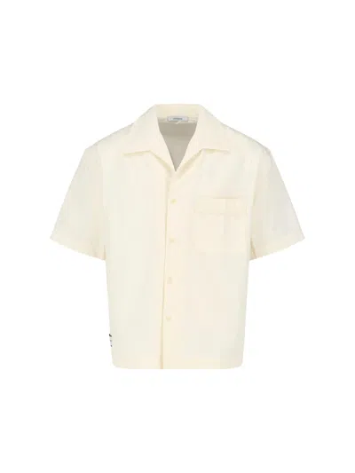 Entire Studios Unisex 100% Cotton Shirt In White