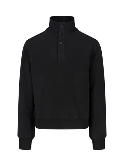 Entire Studios Unisex 100% Cotton Sweatshirt In Black