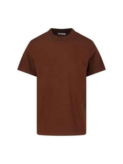 Entire Studios Unisex 100% Cotton T-shirt In Brown