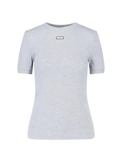 Entire Studios Unisex Cotton Stretch T-shirt In White