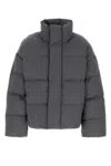 Entire Studios Unisex Wool Down Jacket In Gray
