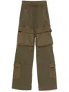 Entire Studios Utility Track Pants In Mi Military