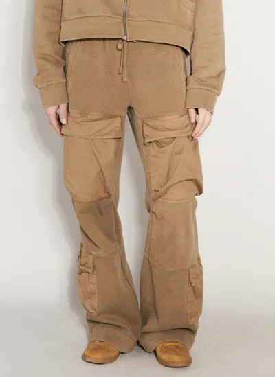 Entire Studios Utility Track Pants In Brown