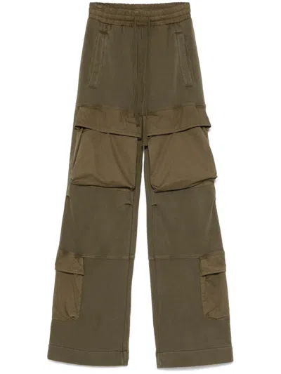 Entire Studios Utility Track Pants In Mi Military