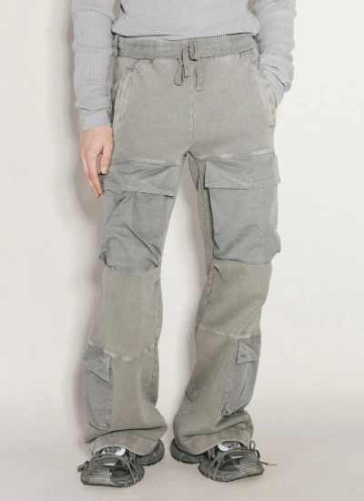 Entire Studios Utility Track Pants In Grey