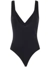 Entire Studios V Neck Bodysuit Clothing In Black