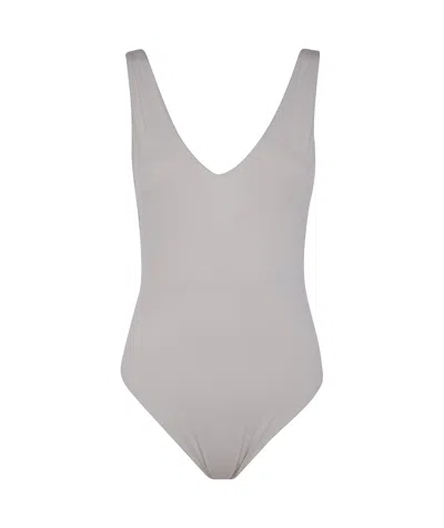 Entire Studios V-neck Jumpsuit In Gray