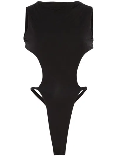Entire Studios Valve Bodysuit In Black