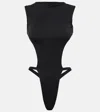 Entire Studios Valve Bodysuit In Black