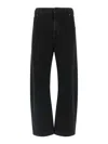 Entire Studios Black Gem Jeans In Black