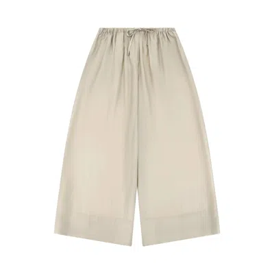 Pre-owned Entire Studios Vento Wide Leg Pant 'champagne' | Tan | Women's Size S