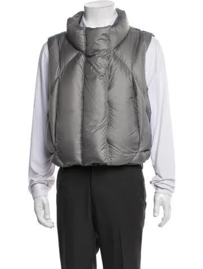 Pre-owned Entire Studios Vest In Gray