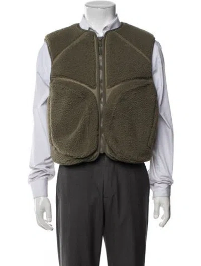Pre-owned Entire Studios Vest In Green