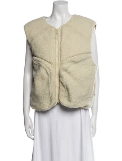Pre-owned Entire Studios Vest In Neutral