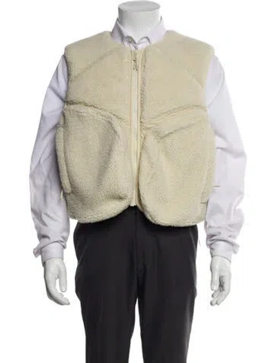 Pre-owned Entire Studios Vest In Neutral
