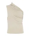 Entire Studios Vest With One Shoulder Strap In Neutral