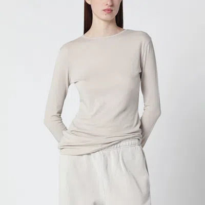 Entire Studios Vintage White Cotton Blend Sweater Women In Neutral