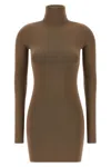 Entire Studios Viscose Dress Dresses Beige In Brown