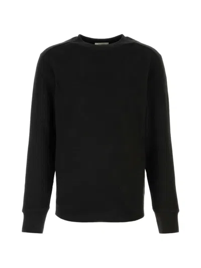 Entire Studios Crew-neck Long-sleeve T-shirt In Black