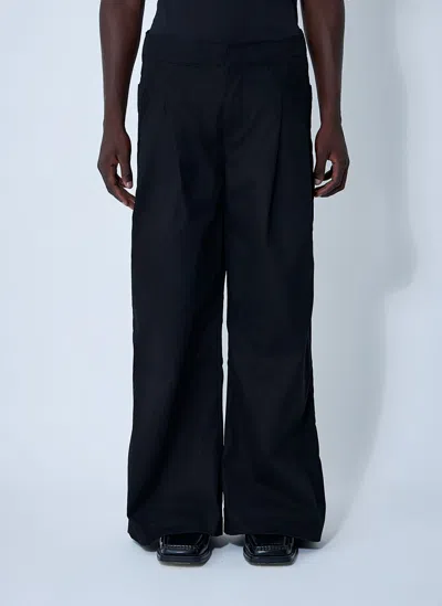 Entire Studios Wares Pleated Pants In Black