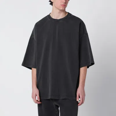 Entire Studios Washed Black Boxy T-shirt Men