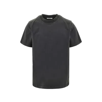 Entire Studios Washed Cotton T-shirt In Gray