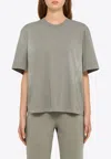 Entire Studios Organic Cotton Grey T-shirt In Gray