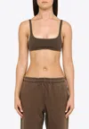 Entire Studios Bleep Bra In Brown