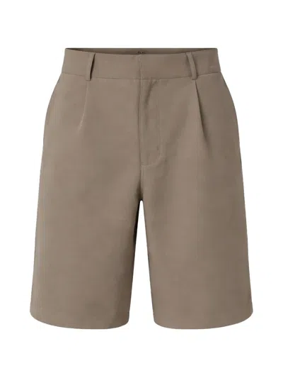 Entire Studios Welt-pocket Shorts In Brown