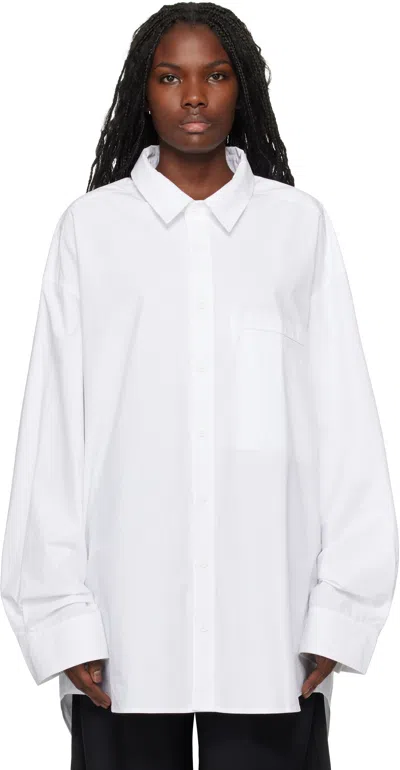 Entire Studios White Giant Shirt