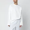 Entire Studios White Long-sleeve Top In White