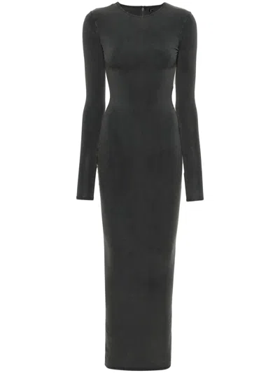 Entire Studios Whole Studios Ls Maxi Cotton Spandex Washed Black