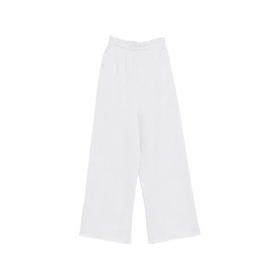 Entire Studios Wide Leg Cotton Joggers In Neutral