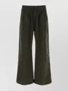 Entire Studios Wide-leg Cotton Pant With Drawstring Waist