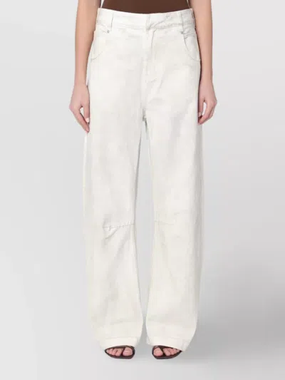 ENTIRE STUDIOS WIDE-LEG HIGH WAIST TROUSERS WITH FRONT AND BACK POCKETS